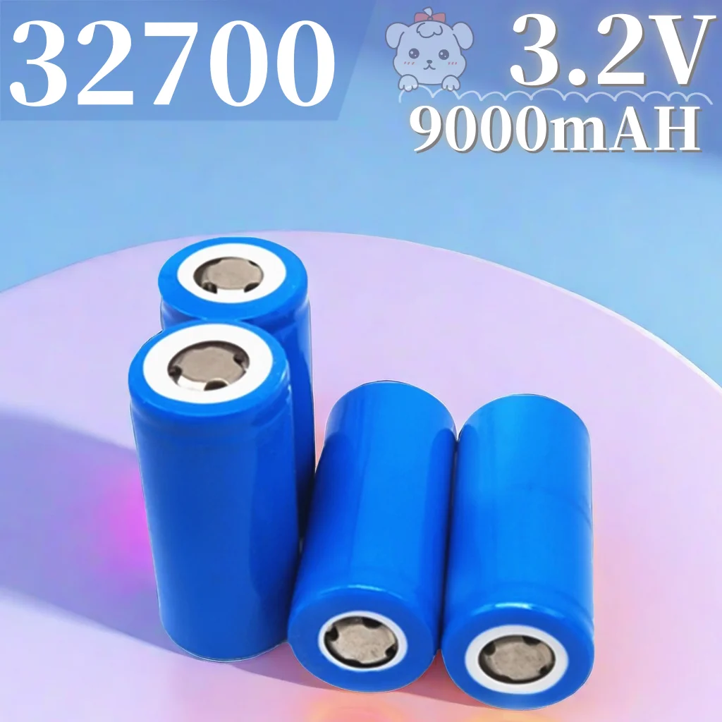 2024 100% Original 32700 9000mAh 3.2V lifepo4 Rechargeable Battery Professional Lithium Iron Phosphate Power Battery with