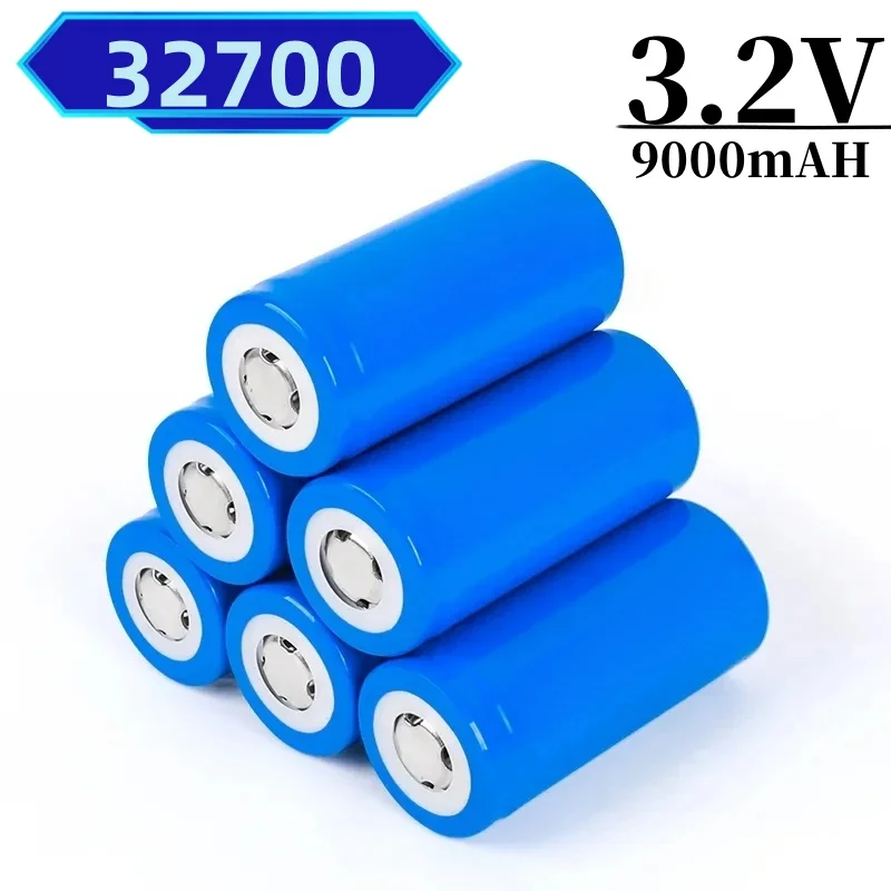 2024 100% Original 32700 9000mAh 3.2V lifepo4 Rechargeable Battery Professional Lithium Iron Phosphate Power Battery with