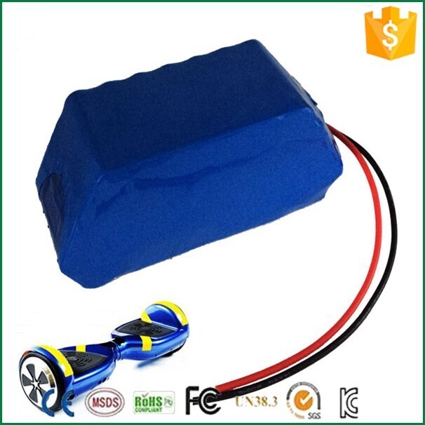 18650 10S2P li ion 36v 4400mah lithium ion battery pack hoverboard 4.4ah