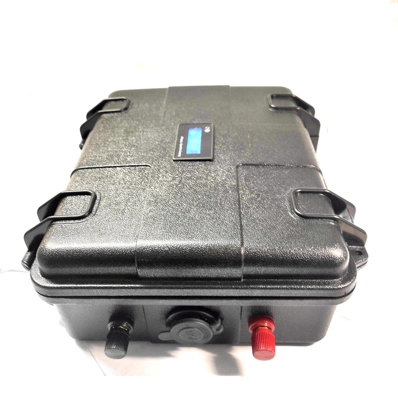 FS waterproof 24v 40ah lithium ion 24v li ion 18650 BMS with USB ports for Camper trailers LED light UPS Inverter + 5A charger