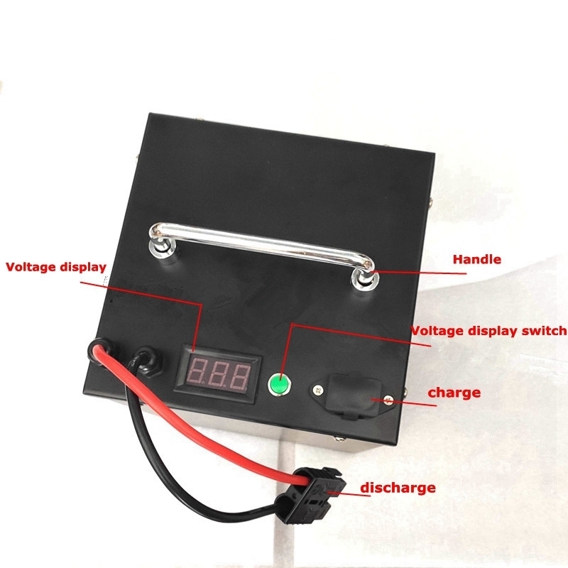 FS waterproof li ion 60v 50ah lithium ion bateria BMS for 6000W Tricycle scooter motorcycle Industrial equipment +10A charger