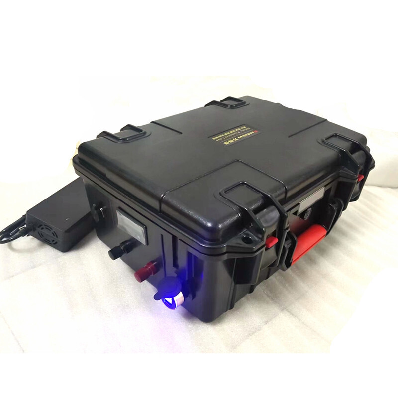 FS 24V 100AH Lithium ion battery 24V waterproof Li-polymer for 1500W 2400W RV EV solar storage inverter bike +10A Charger