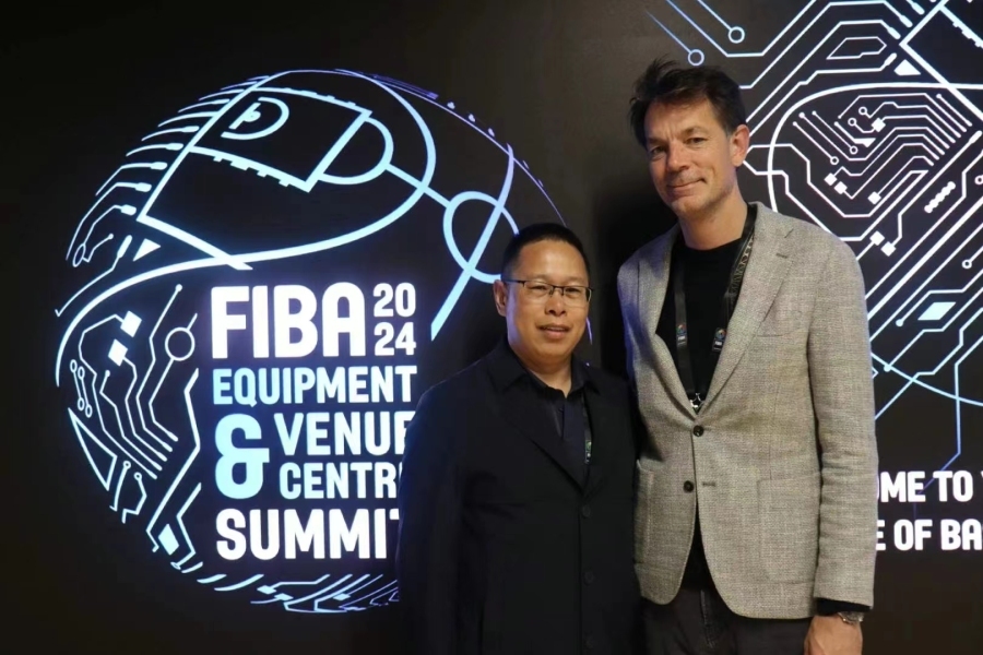 General Manager Attended FIBA Basketball Member Conference Meeted the Chairman of FIBA