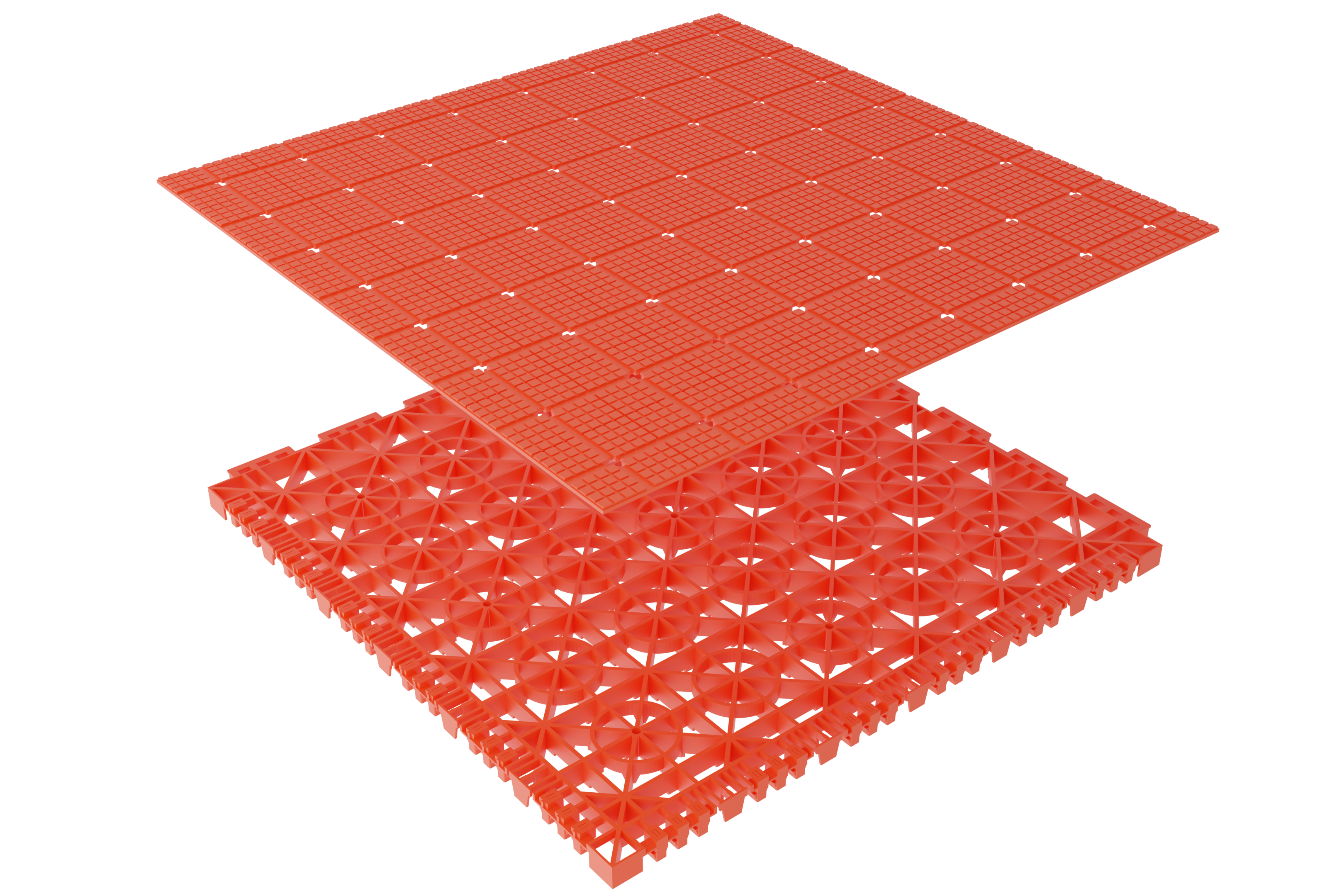 FIBA & FIBA 3x3 approved Soft Interlocking Floor RSF Exclusive One  