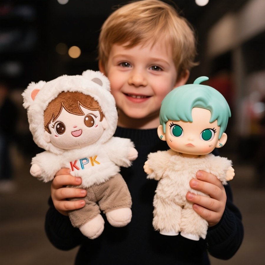 The Story Behind Plush Dolls and Vinyl Dolls