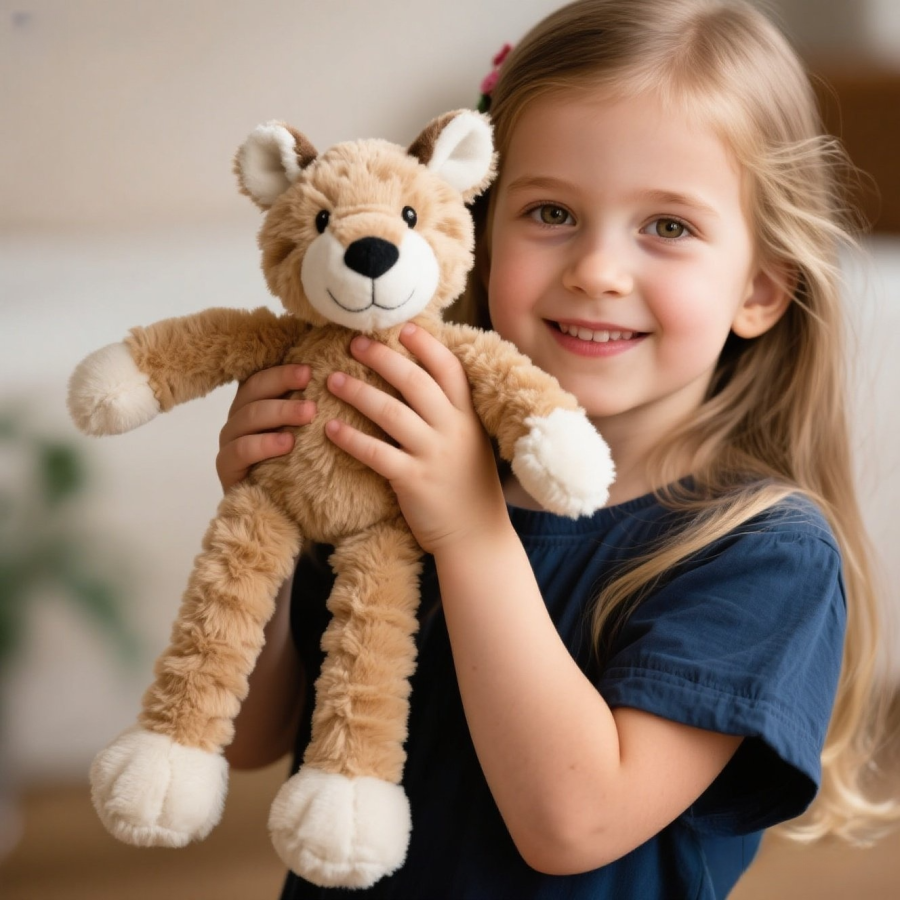 Weighted plush toys