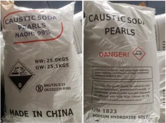 Caustic Soda Pearls — Pack Detail
