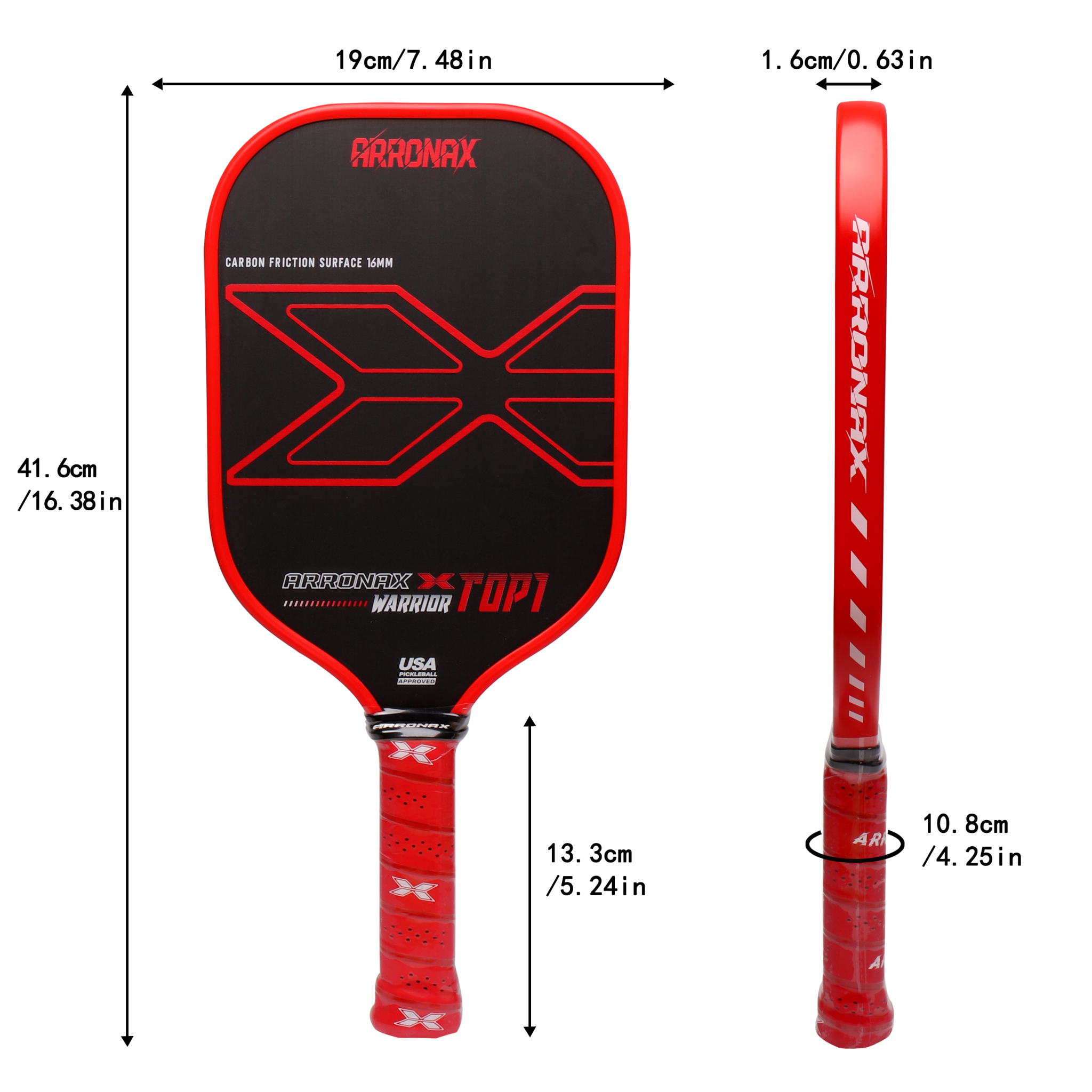 ARRONAX - WARRIOR TOP1 Pickleball Paddle