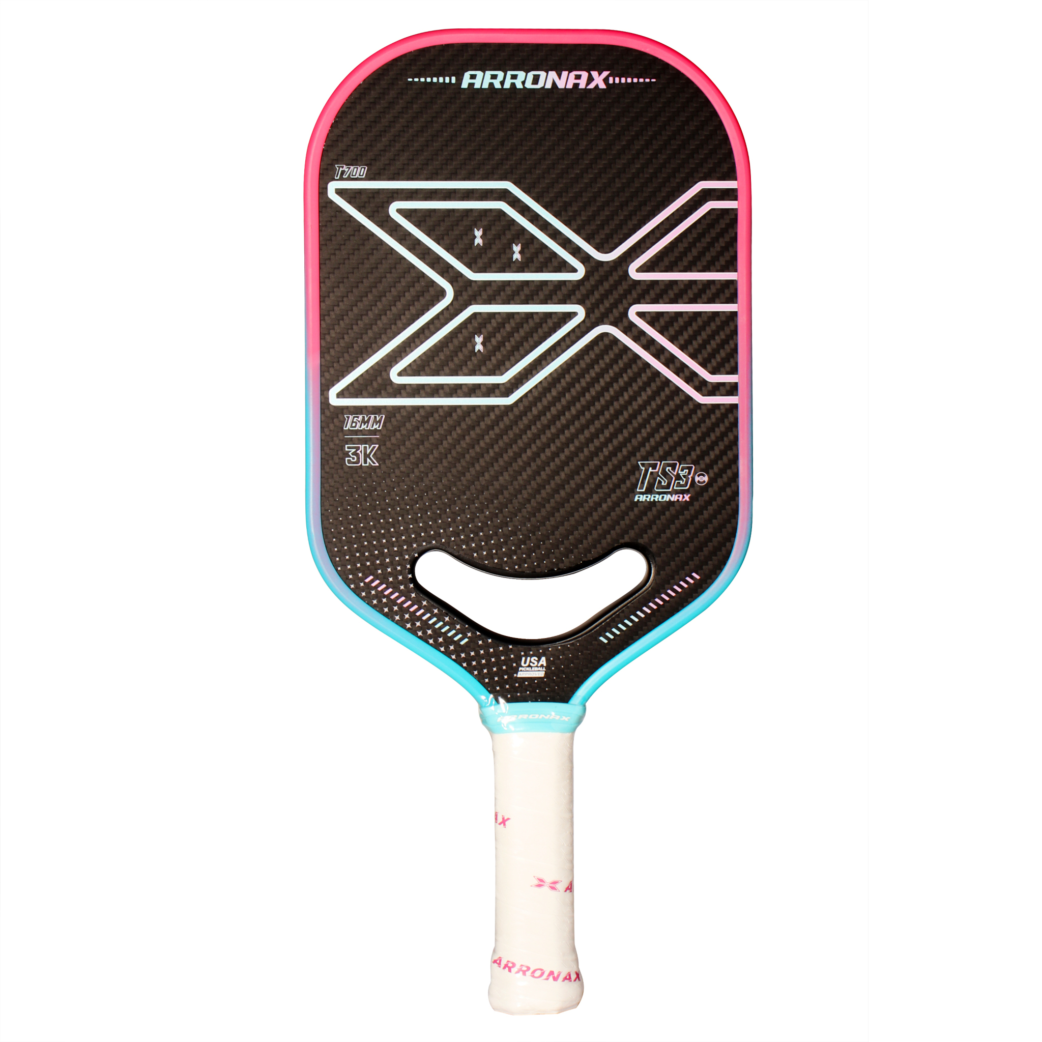 Arronax - TS3 16mm Pickleball Paddle Carbon Friction Surface