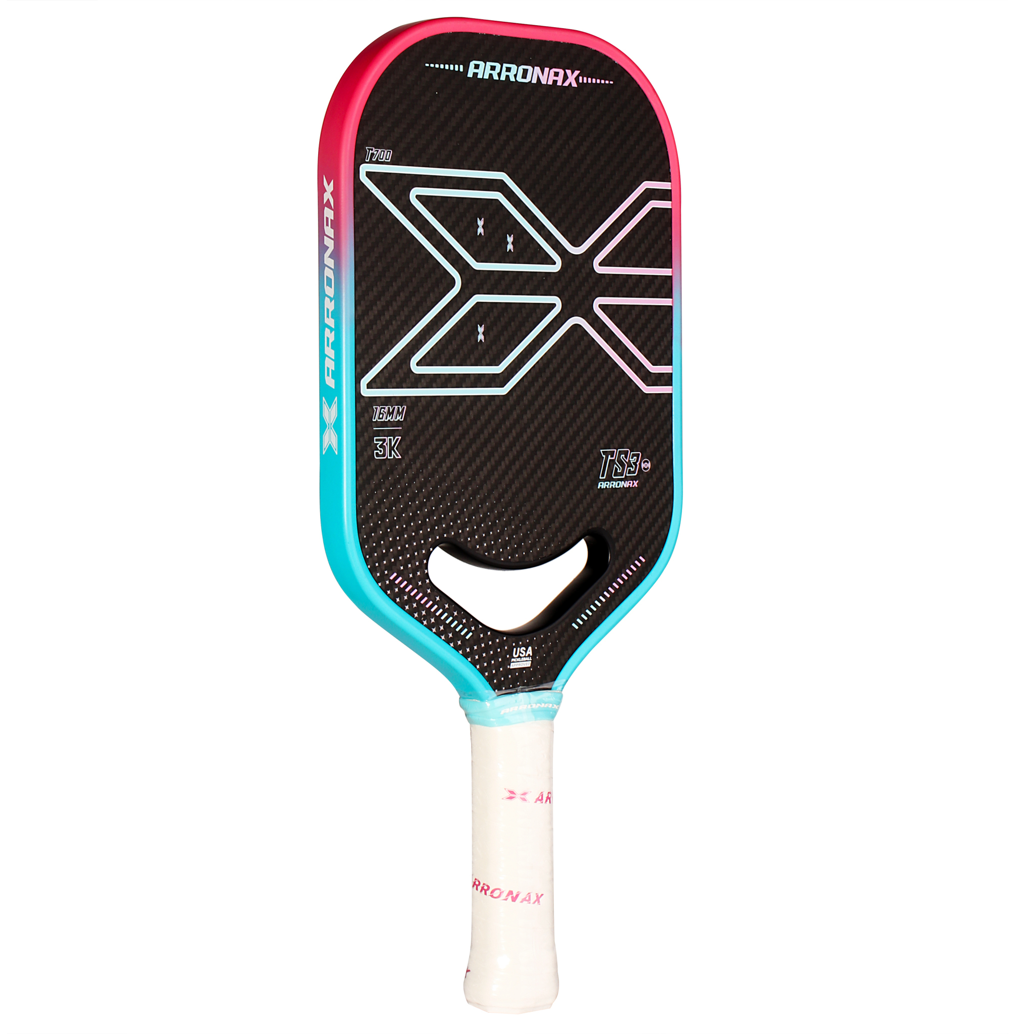 Arronax - TS3 16mm Pickleball Paddle Carbon Friction Surface
