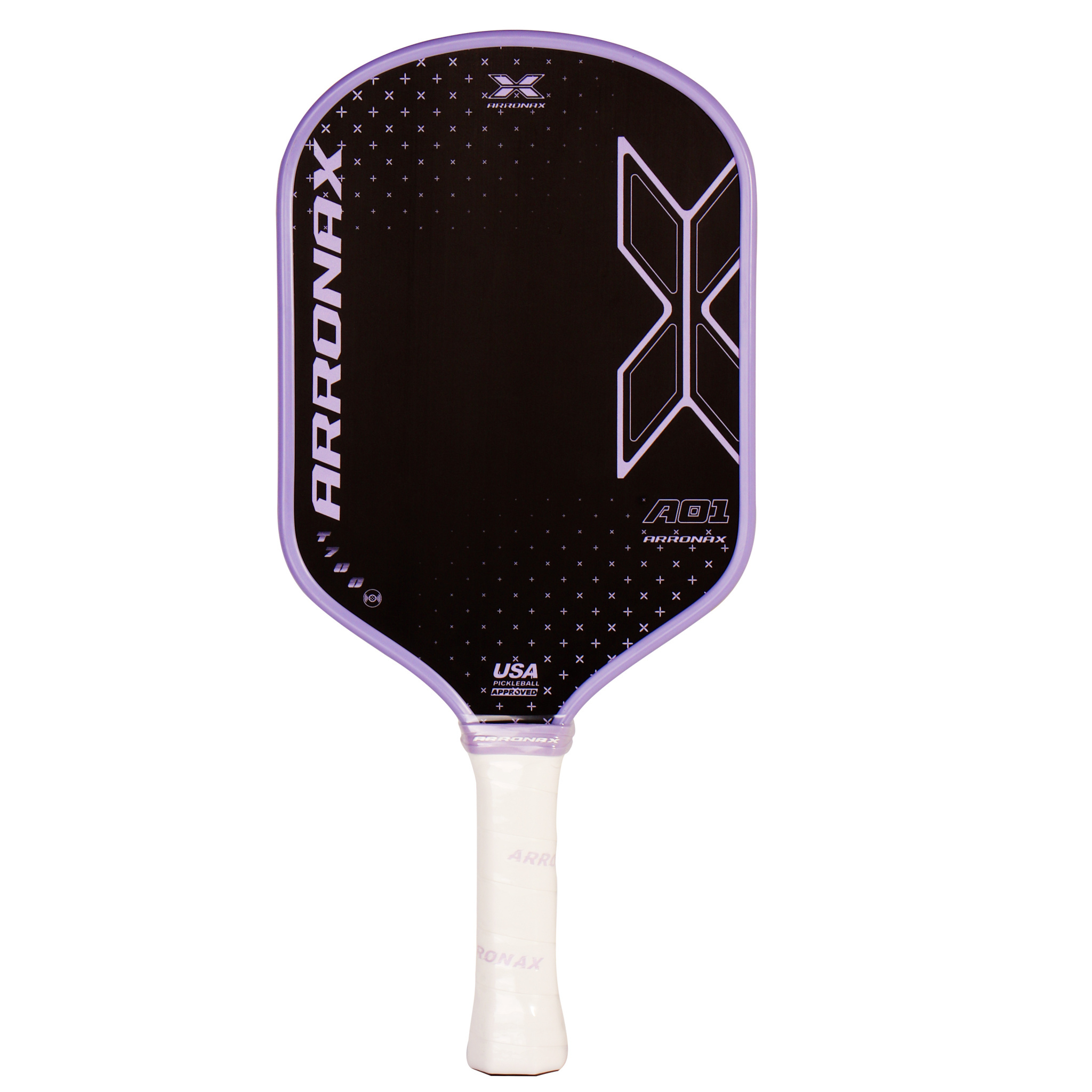 USAP承認 ARRONAX ピックルボールパドル 3Kカーボン T1 パープル Arronax_AO1_T700_Carbon_Fricti