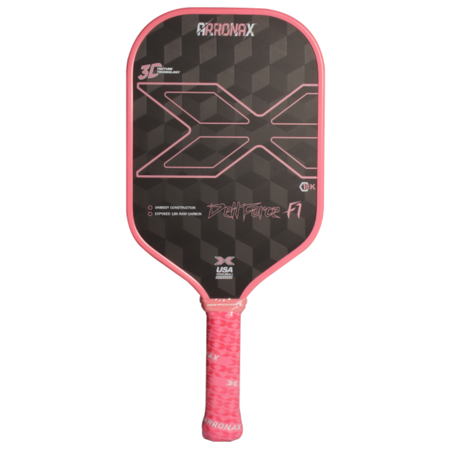 ARRONAX - Dettforec F1 3D18K Pickleball Paddle
