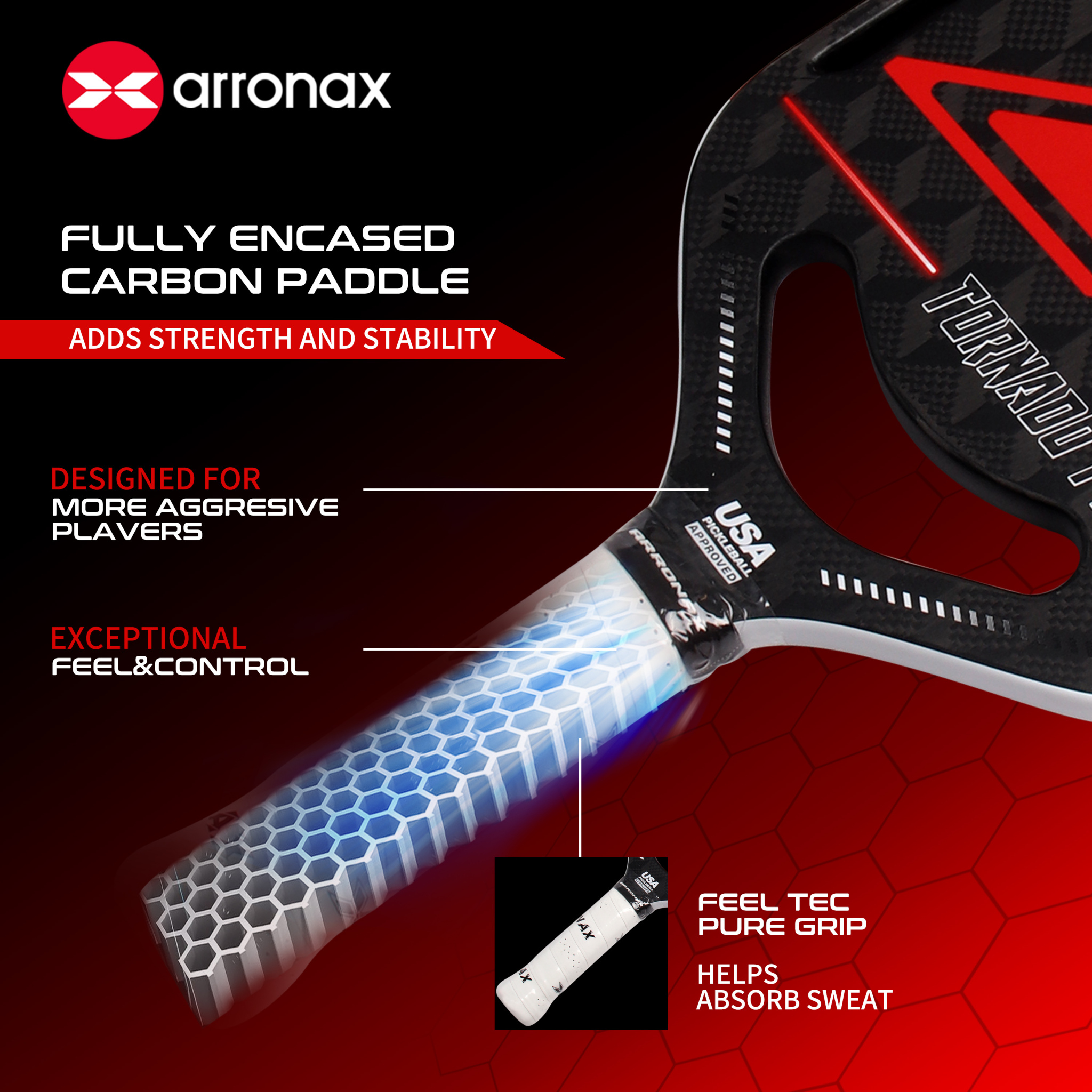 ARRONAX - T1 Pickleball Paddle
