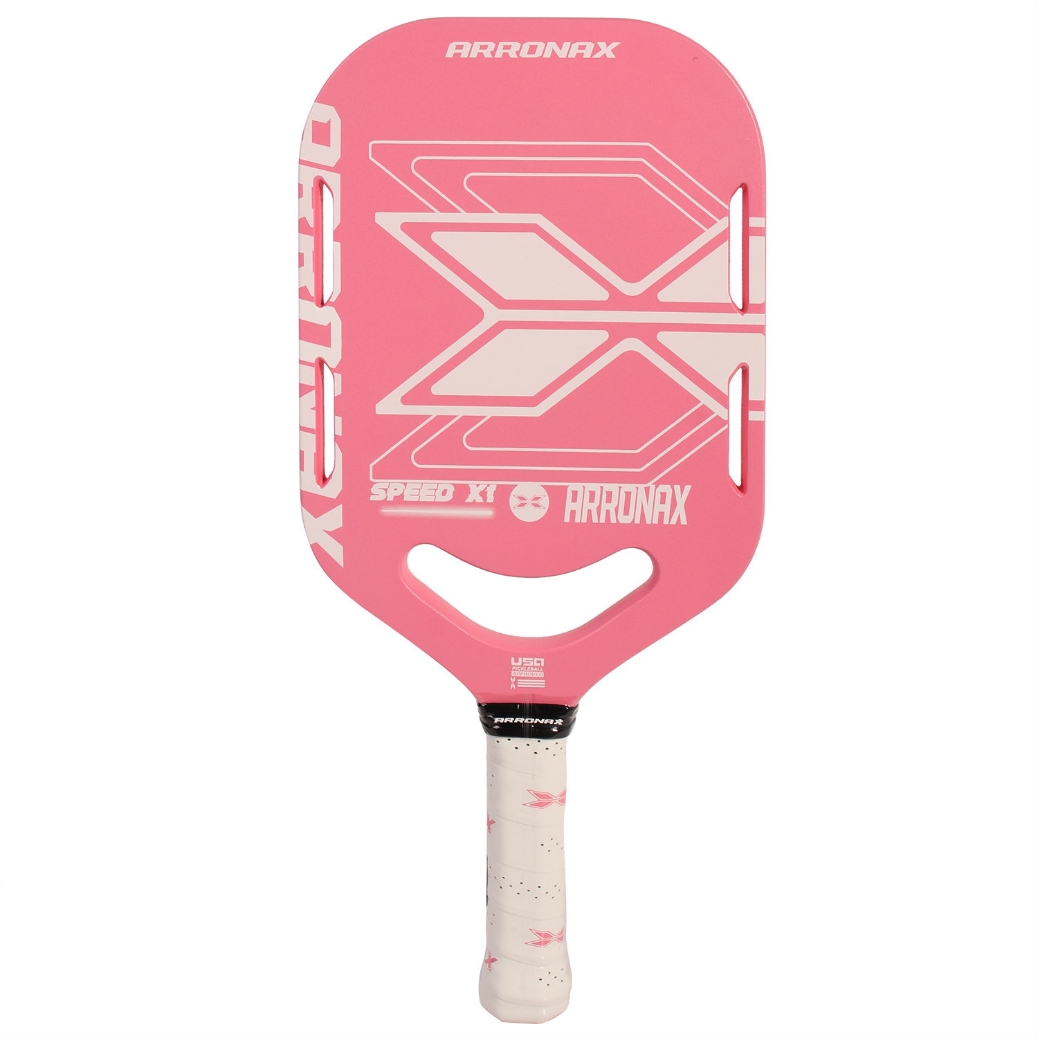 ARRONAX SPEED X1 ピックルボール パドル エッジレス ブルー 白 ARRONAX - SPEEO X1 Pickleball Paddle
