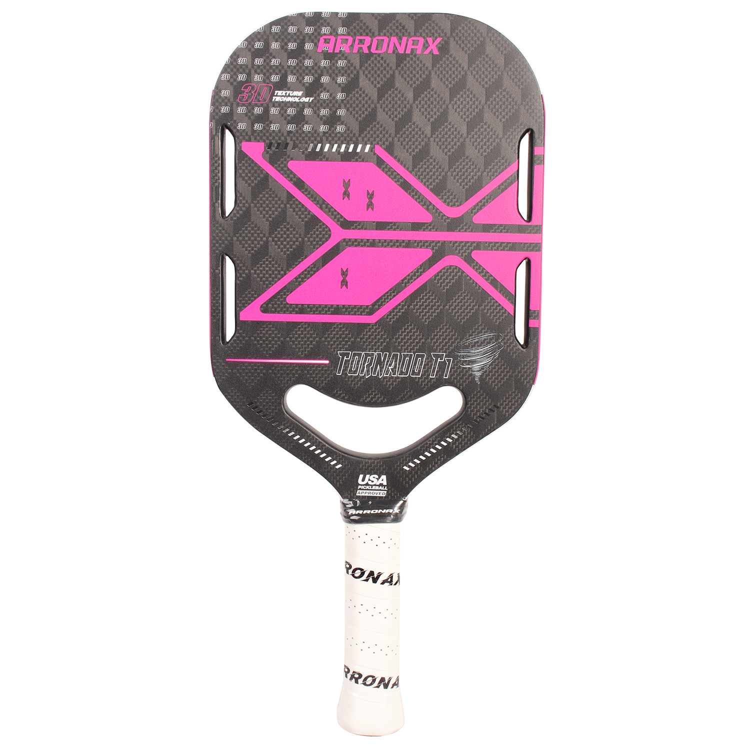 USAP承認 ARRONAX ピックルボールパドル 3Kカーボン T1 パープル ARRONAX - T1 Pickleball Paddle