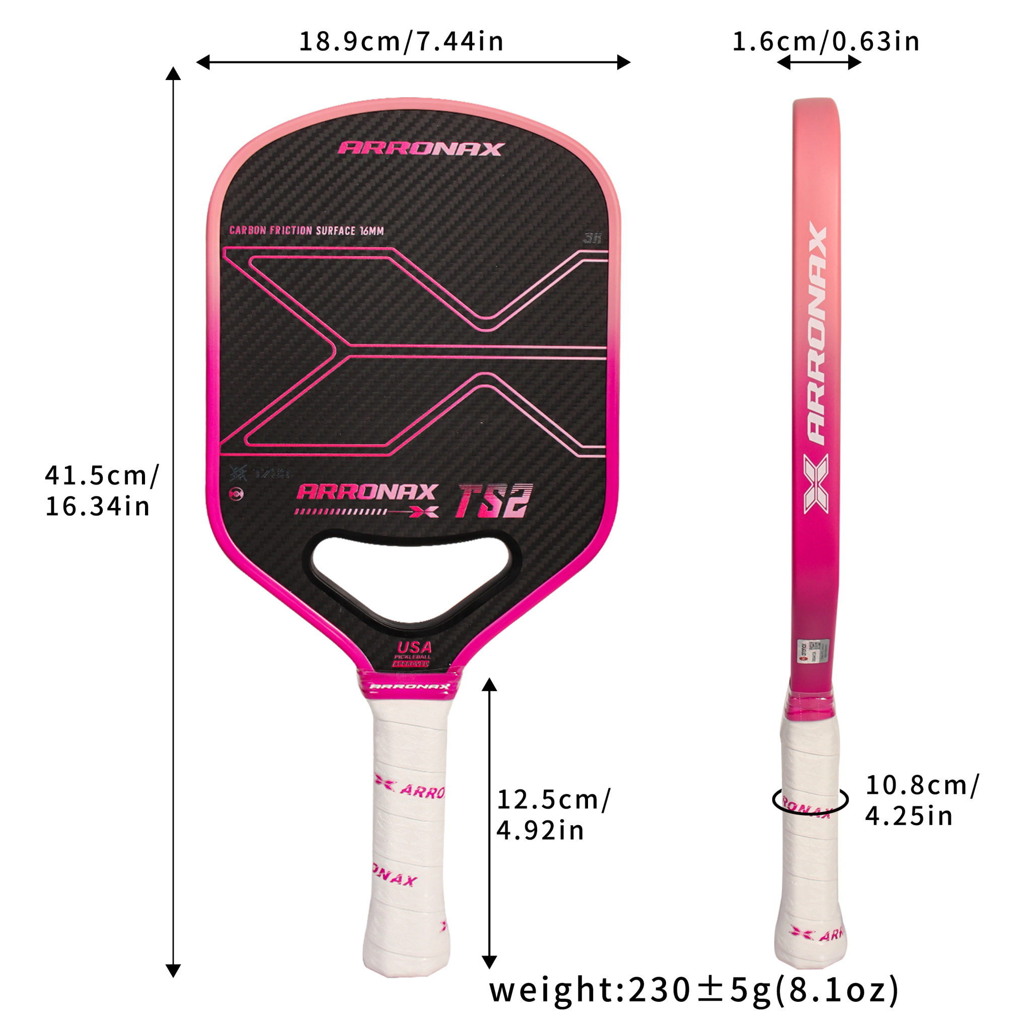 ARRONAX - TS2 Pickleball Paddle