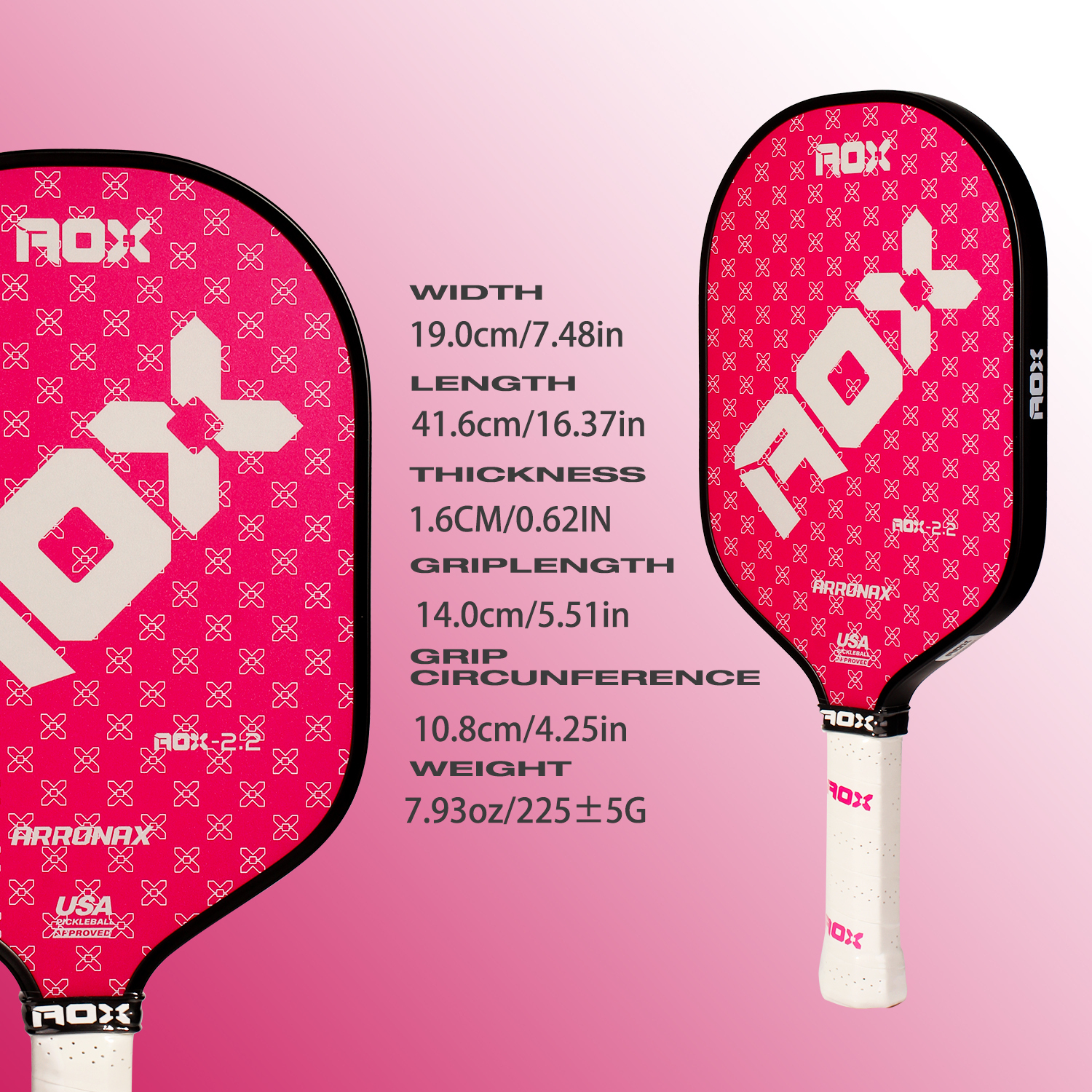 Arronax - AOX 2.2 Pickleball Paddle
