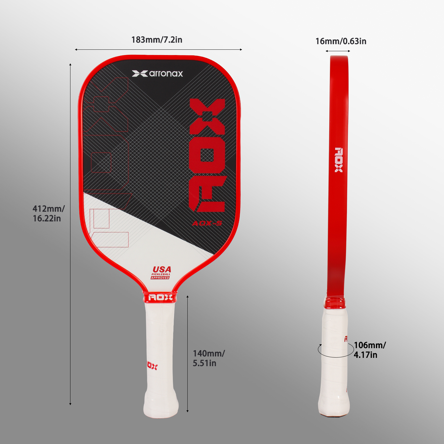 ARRONAX - AOX 5 Pickleball Paddle