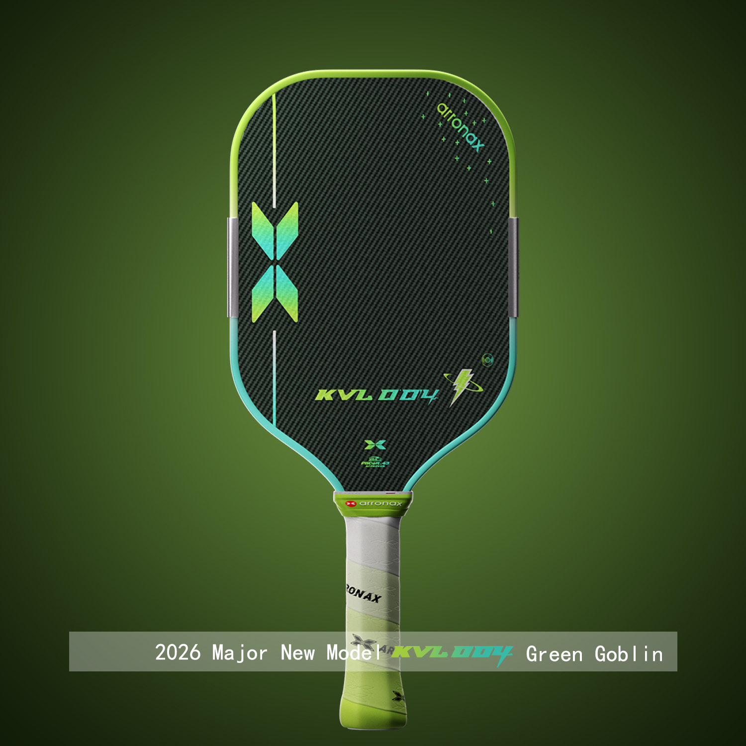 Arronax KVL004 Upgraded Green Demon Pickleball Paddle