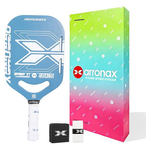 ARRONAX SPEED X1 ピックルボールパドル エッジレス スカイブルー ARRONAX - SPEED X1 Pickleball Paddle