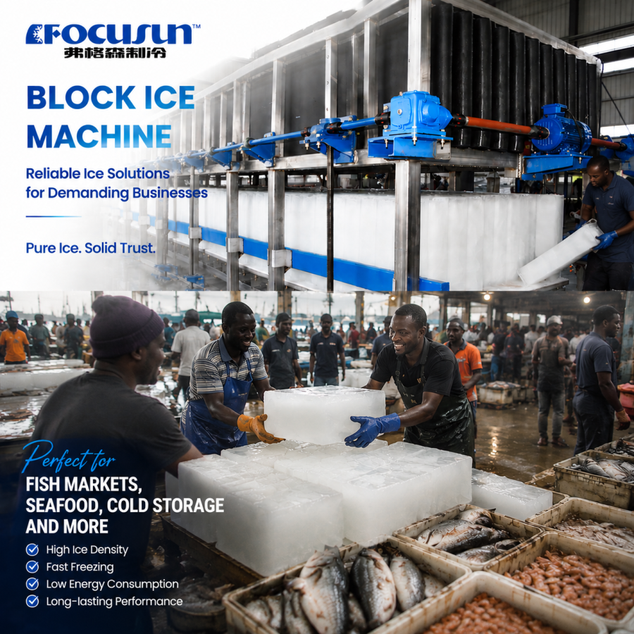 Direct Cooling vs. Brine System Block Ice Machine: Which is the Best Choice for Your Ice Plant?