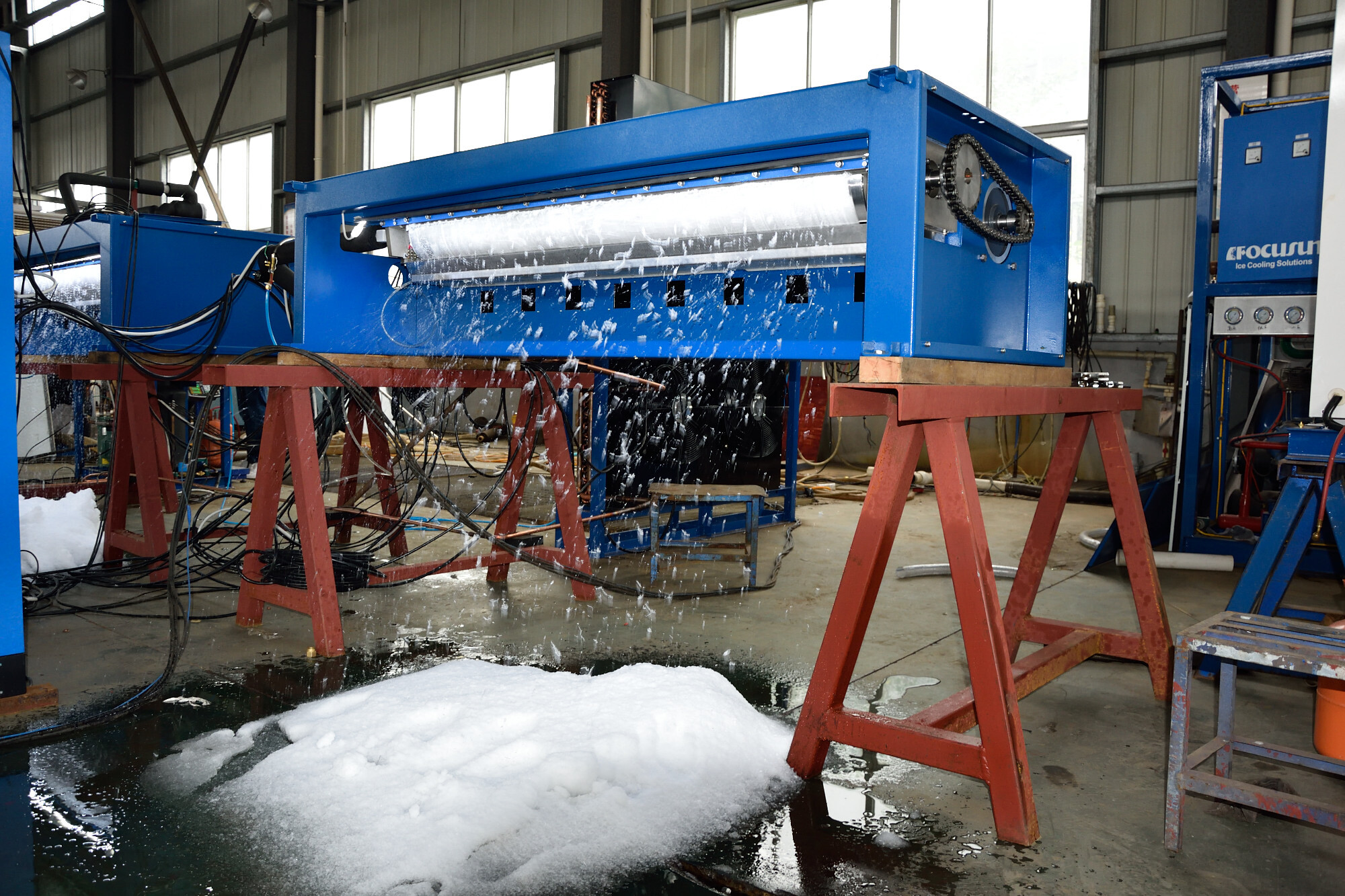 How a Snow Machine Makes Snow