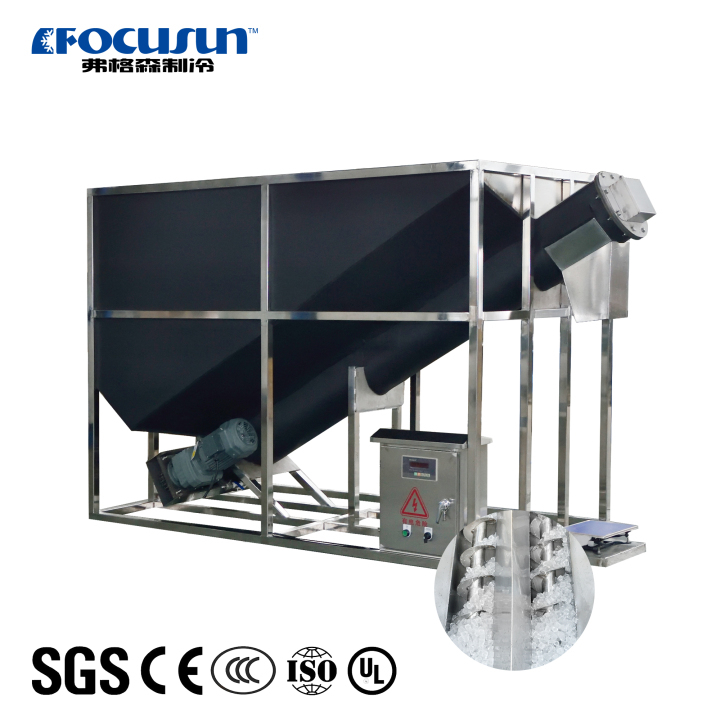 tube ice sus304 ice hopper with insulation large small capacity tube ice Focusun sus304 ice hopper with best price Ice hopper design,SUS304 ice hopper,Ice storage hopper,Commercial ice hopper,Ice hopper capacity,Ice hopper system,Ice hopper installation,Ice hopper functionality,Industrial ice hopper,Ice hopper features