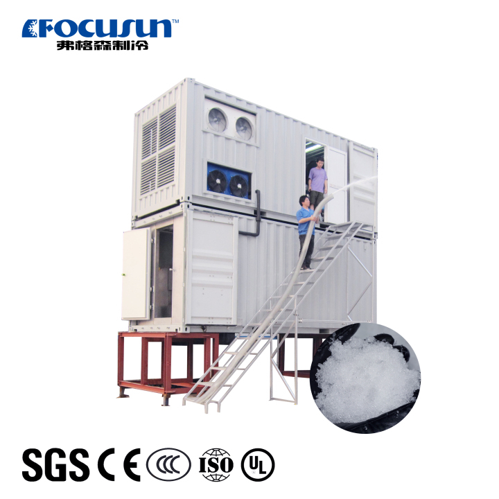 20FT Container Design Snow Making Machine Focusun 20 Feet Containerized Snow Making Machine High temperature snow machine,four season snow machine,all weather snow machine,artificial snow maker,snow generator,snow production equipment,high temperature snow maker,snow machine for warm climates,Focusun high temperature snow machine