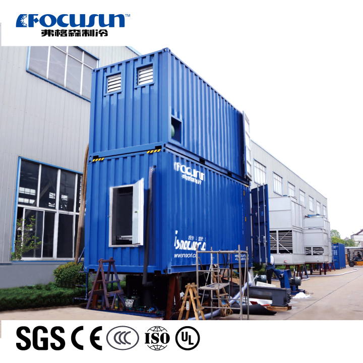40FT Container Design Snow Making Machine Focusun 40FT Containerized Design Snow Making maker Snow making machine,high temp artificial snow maker,all weather snow maker machine,four season snow making machine,snow machine for high temperatures,four season snow machine,snow generator for warm weather,high temperature snow equipment,snow machine innovation,Focusun snow production machine