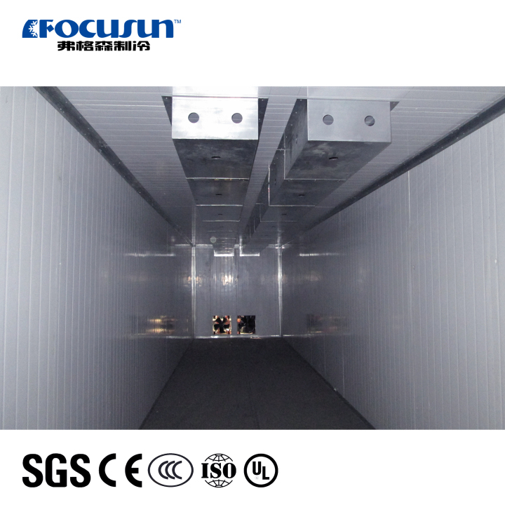 Focusun sea shipping new containerized cold storage clean solar power system 20' Focusun new containerized cold storage solar power system cold storage,cooled storage,ice storage,blast freezer,cooled room,solar powered cooled storage,plate freezer,walk-in cooled storage,rake ice storage,rake ice room,containerized cold storage.