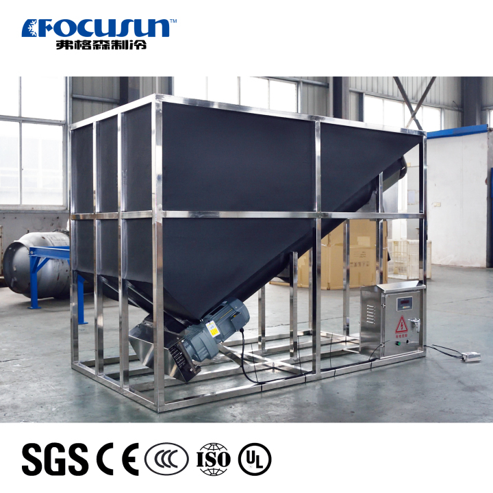tube ice sus304 ice hopper with insulation large small capacity tube ice Focusun sus304 ice hopper with best price Ice hopper design,SUS304 ice hopper,Ice storage hopper,Commercial ice hopper,Ice hopper capacity,Ice hopper system,Ice hopper installation,Ice hopper functionality,Industrial ice hopper,Ice hopper features