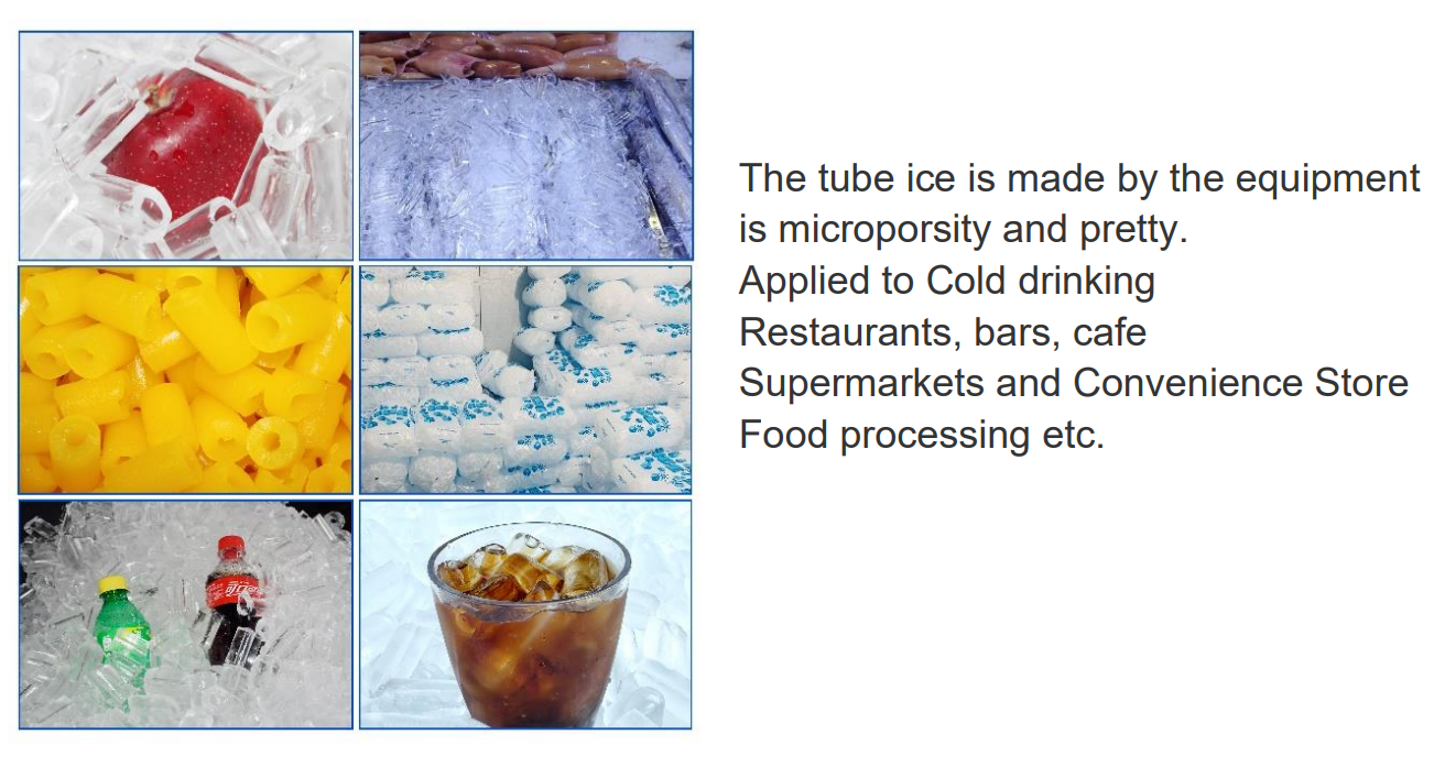 SUS304 Good Quality 30T Tube Ice Maker Automatic Dubai Ice Business