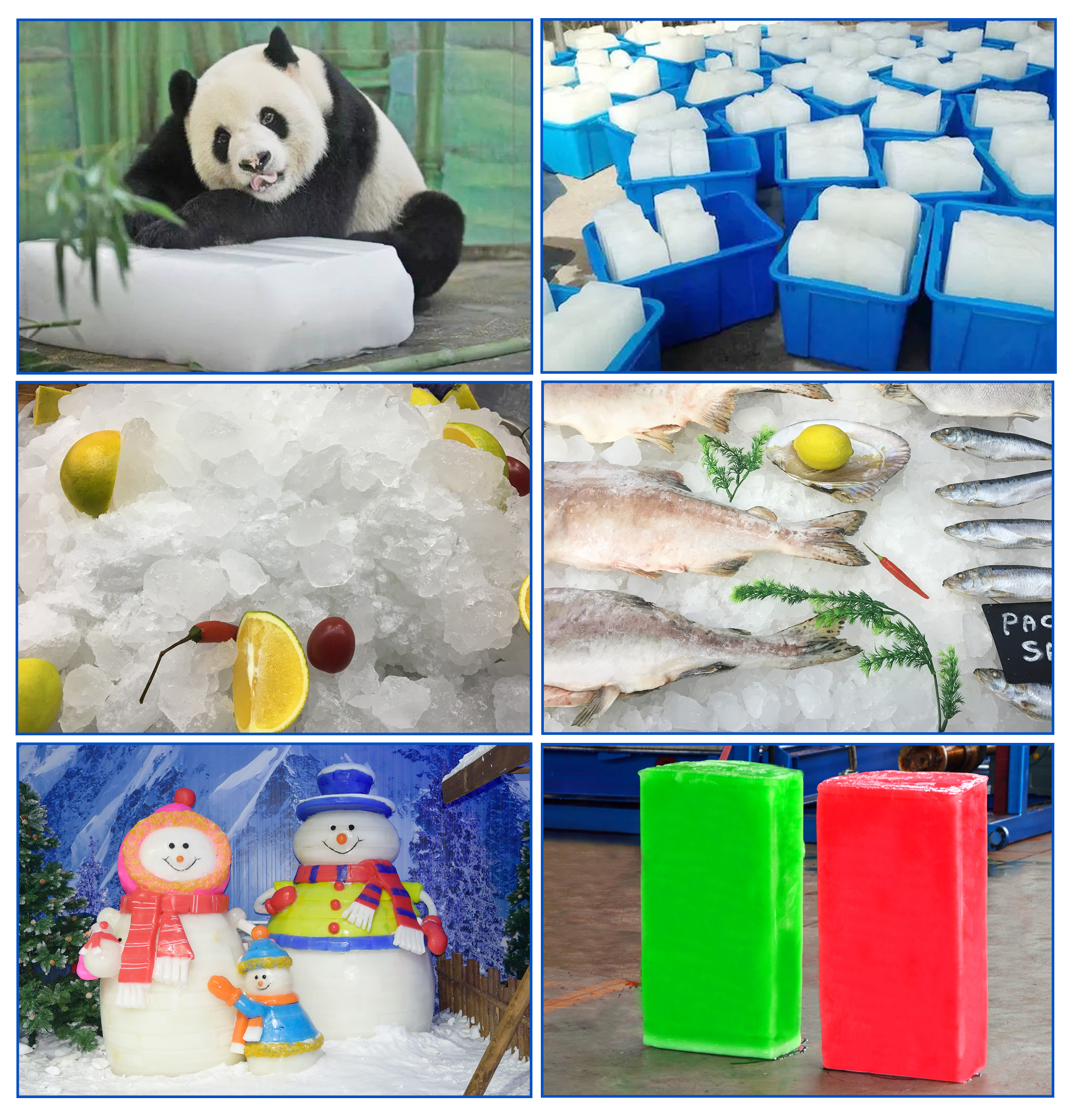 Modern Direct Cooling Block Ice Machine Large Block Ice Factory Ice Bar 10000 Kilos Ice Weight