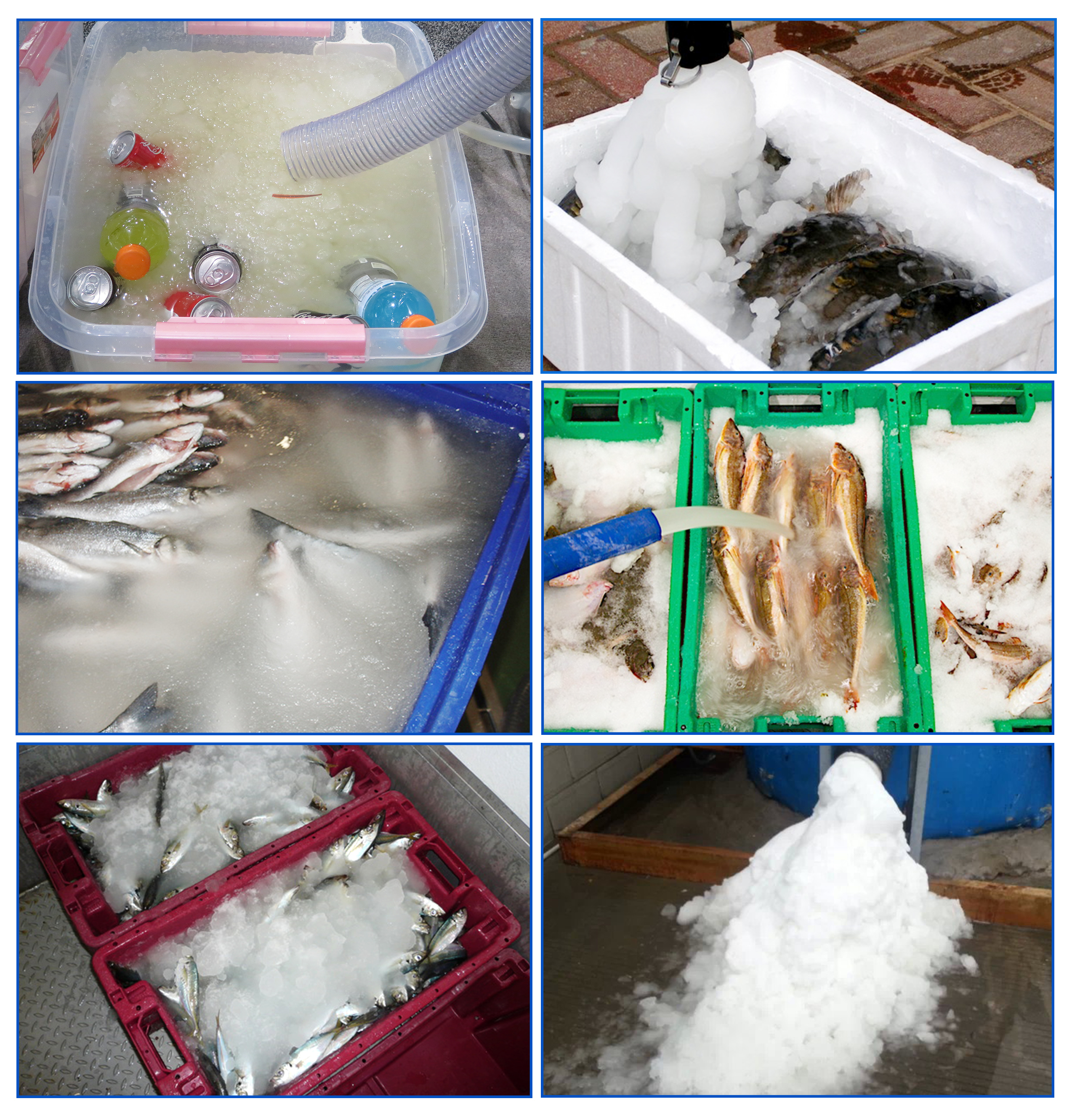Marine Use Saltwater Automatic Slurry Ice Making Machine 30 Tons Large Capacity Big Output