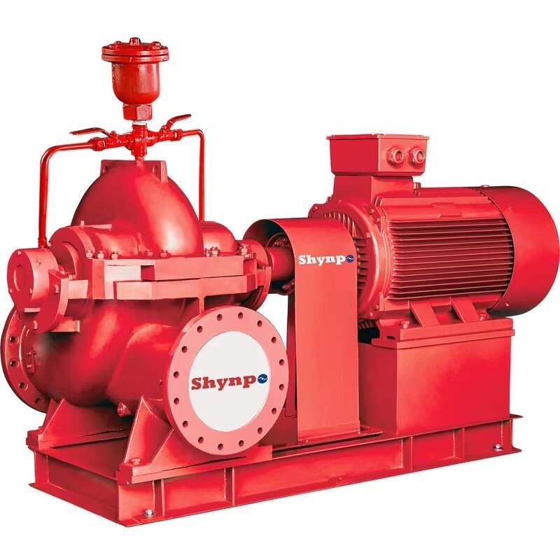 High Pressure 90kw Diesel Engine Horizontal Split Case Water Pump ...