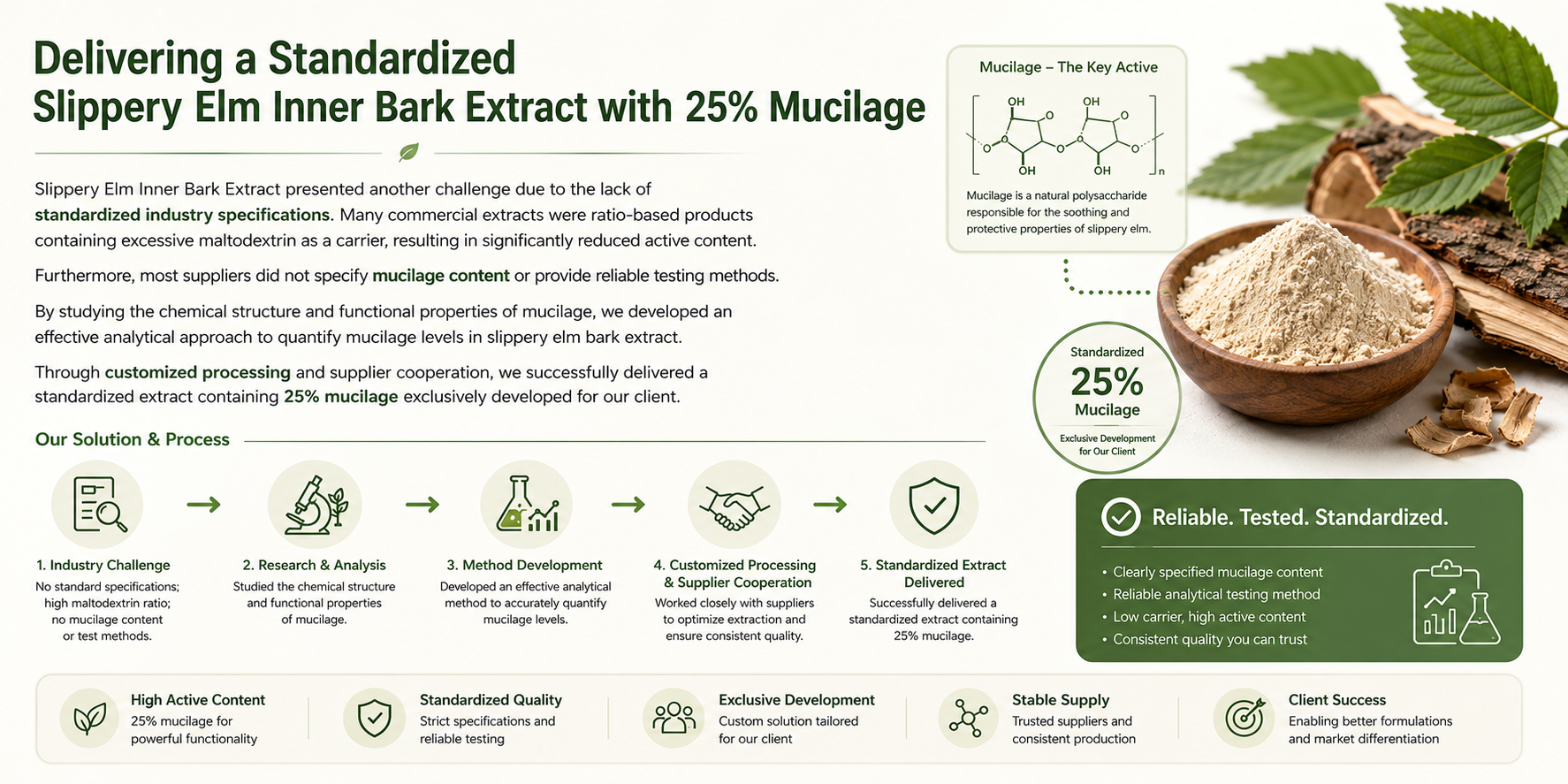 Developing Innovative Ingredients Through Deep Industry Expertise