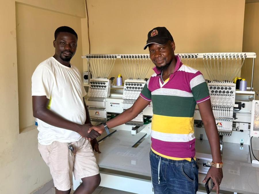 New Embroidery Machine Installation!!!