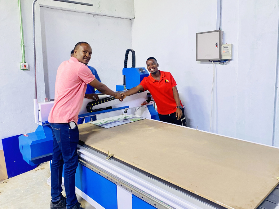 New CNC 1325 Installation in Tanzania!