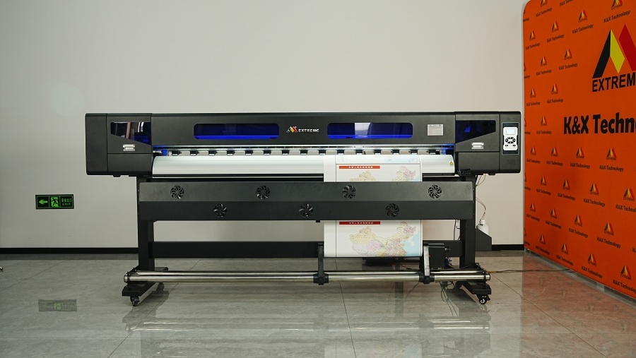 Next we will introduce our star product: large format printer e1801