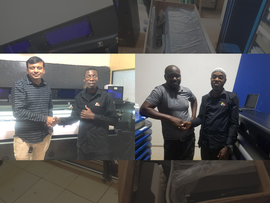 Uganda Branch Successfully Sells Two E1801 Printers, Setting Another Sales Milestone