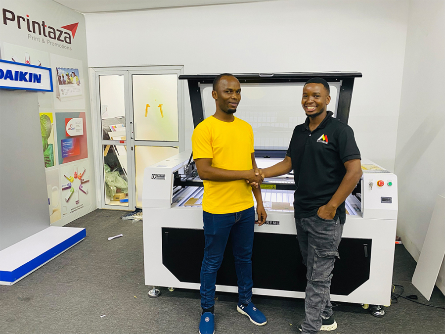 Successful Delivery and Professional On-Site Installation of the 1390 Laser Cutting Machine in Tanzania