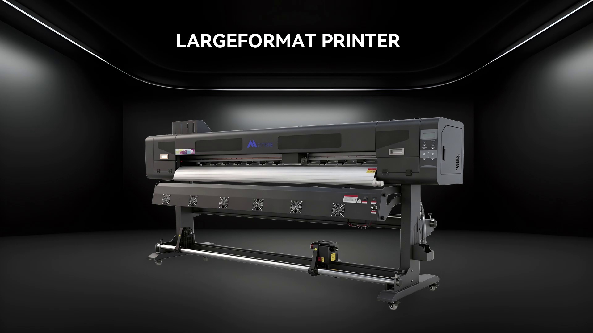 Digital printer E1901-XP600 - 1*Epson XP600 head/1*Epson I3200 head,printing width:1900mm