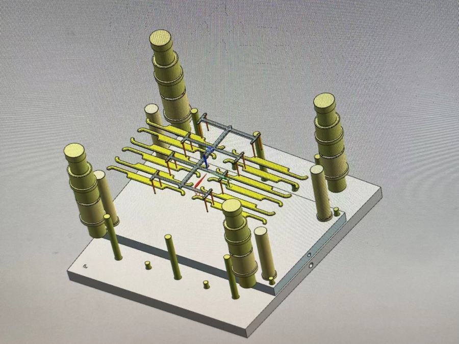 Color Injection Mold