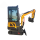 This Mini Digger,1.2 ton Mini Excavator has sufficient power, a complete hydraulic system, and high work efficiency, making it a reliable assistant for engineering projects.