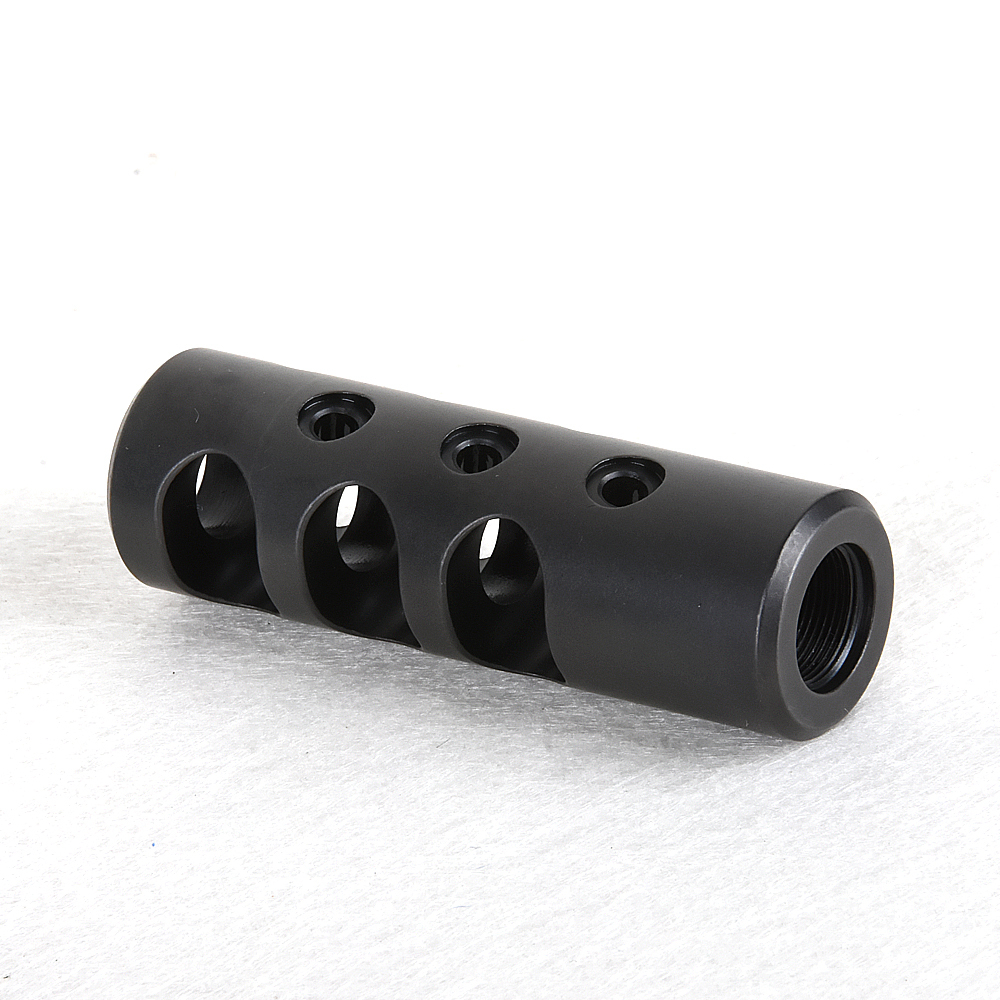 Tactical Muzzle Brake 1/2x36 UNEF for 9mm Pistol Carbine Steel With
