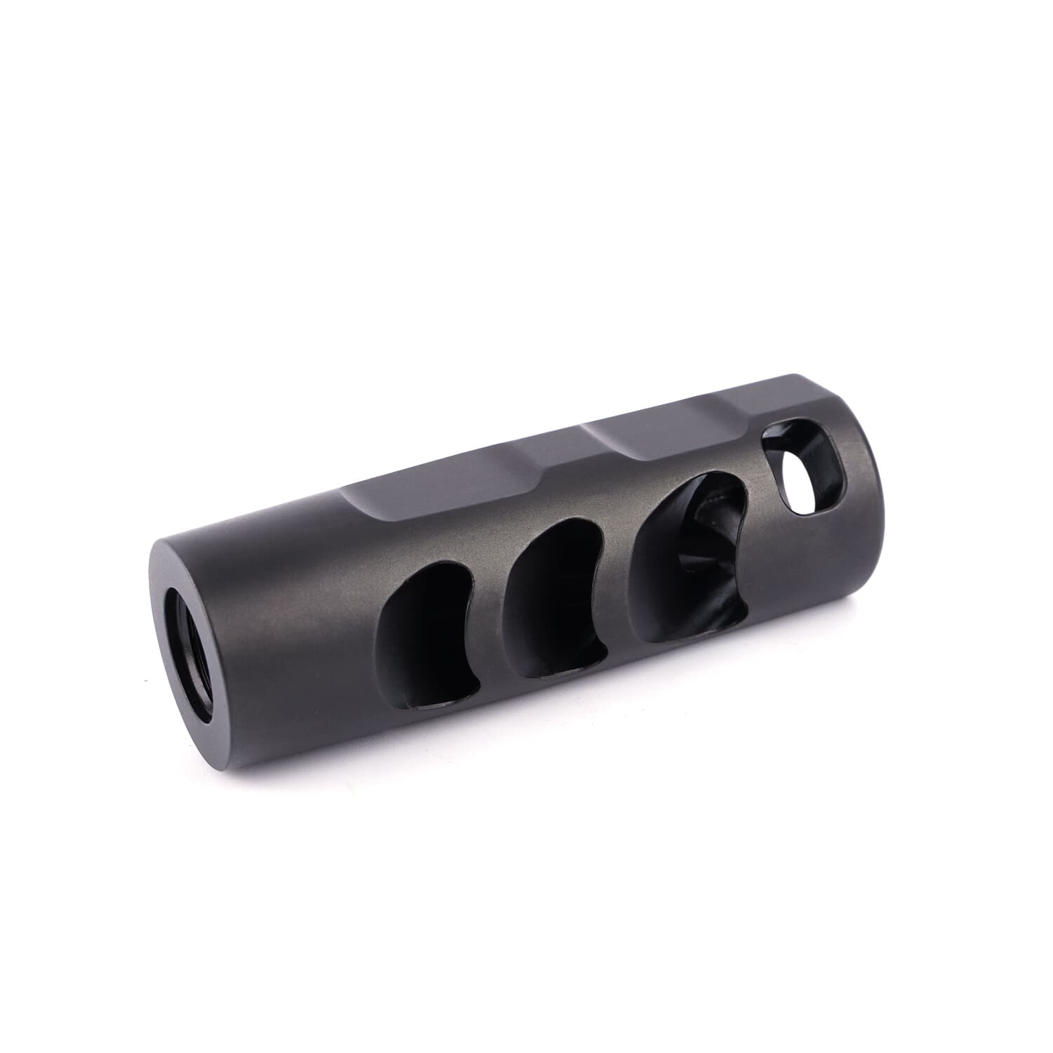 9MM Steel 1/2x28 Thread Competition Muzzle Brake Reduce Recoil With