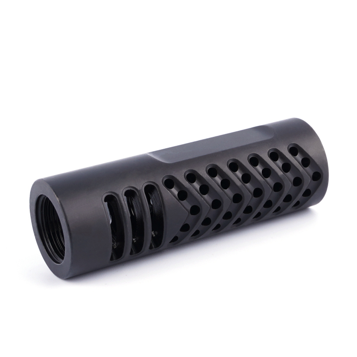 Multi Hole Design Steel Muzzle Brake .22/.223/5.56 .300/.308/7.62 9mm