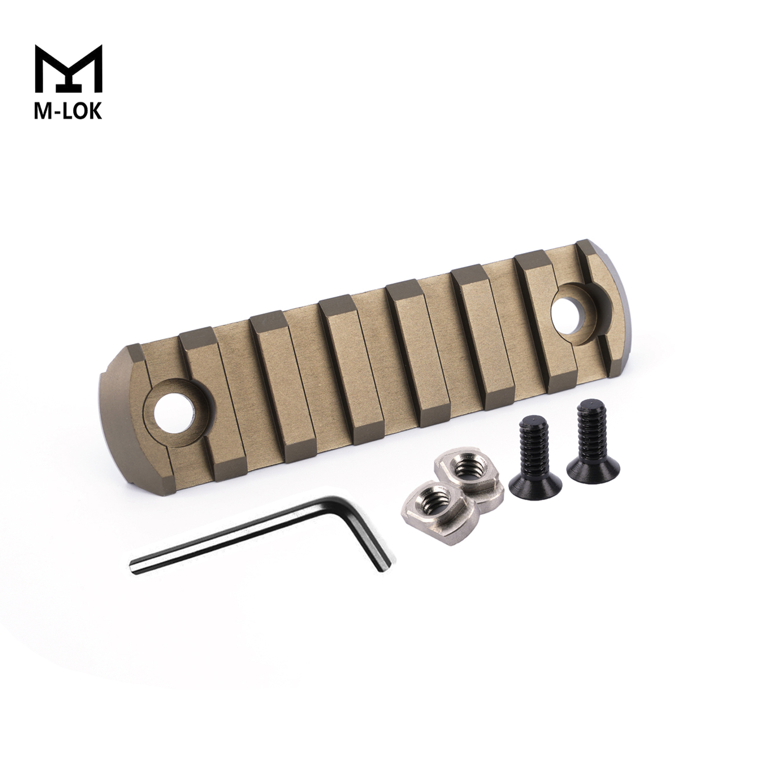 aluminum fde keymod rail section aluminum fde keymod rail section