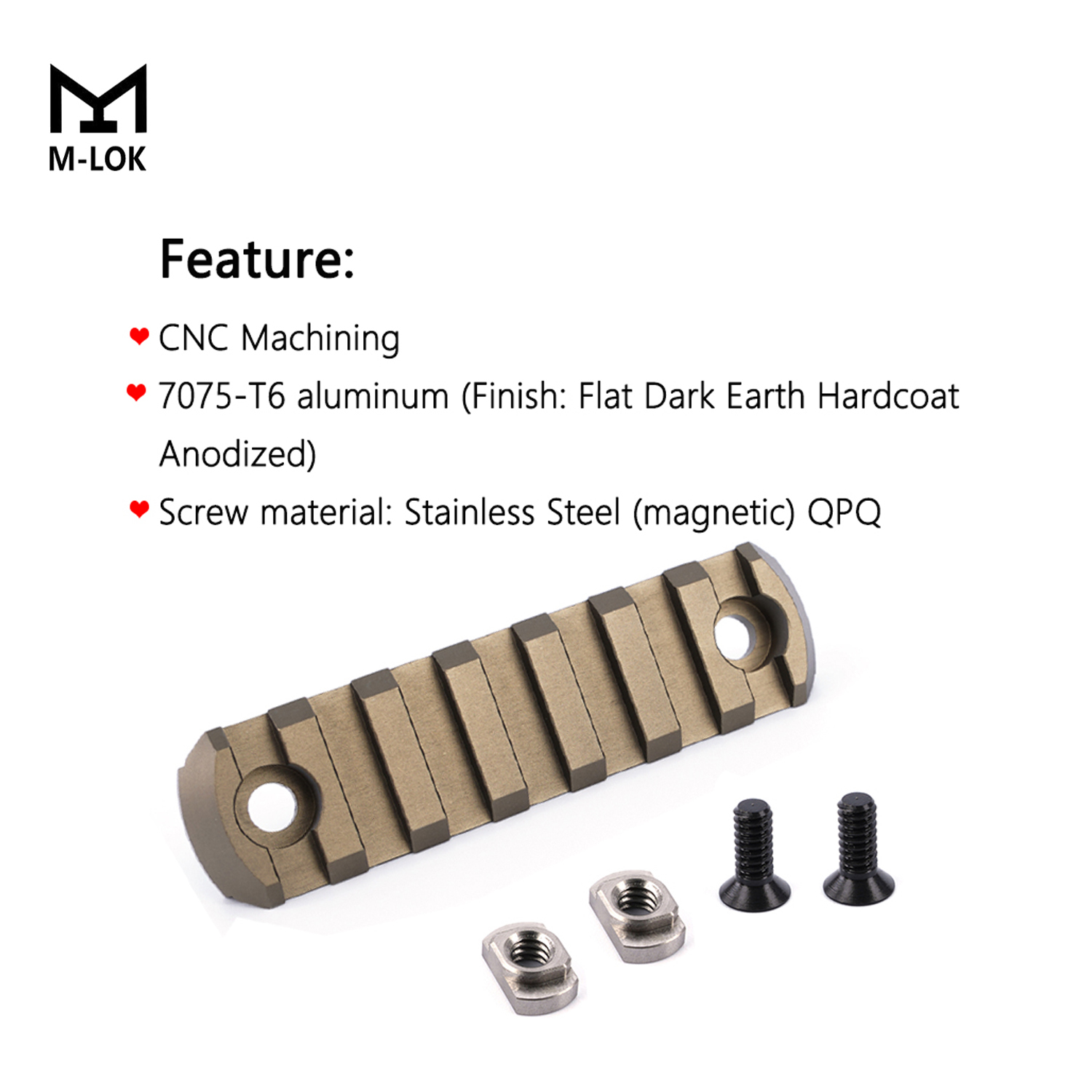 fde keymod rail section fde keymod rail section