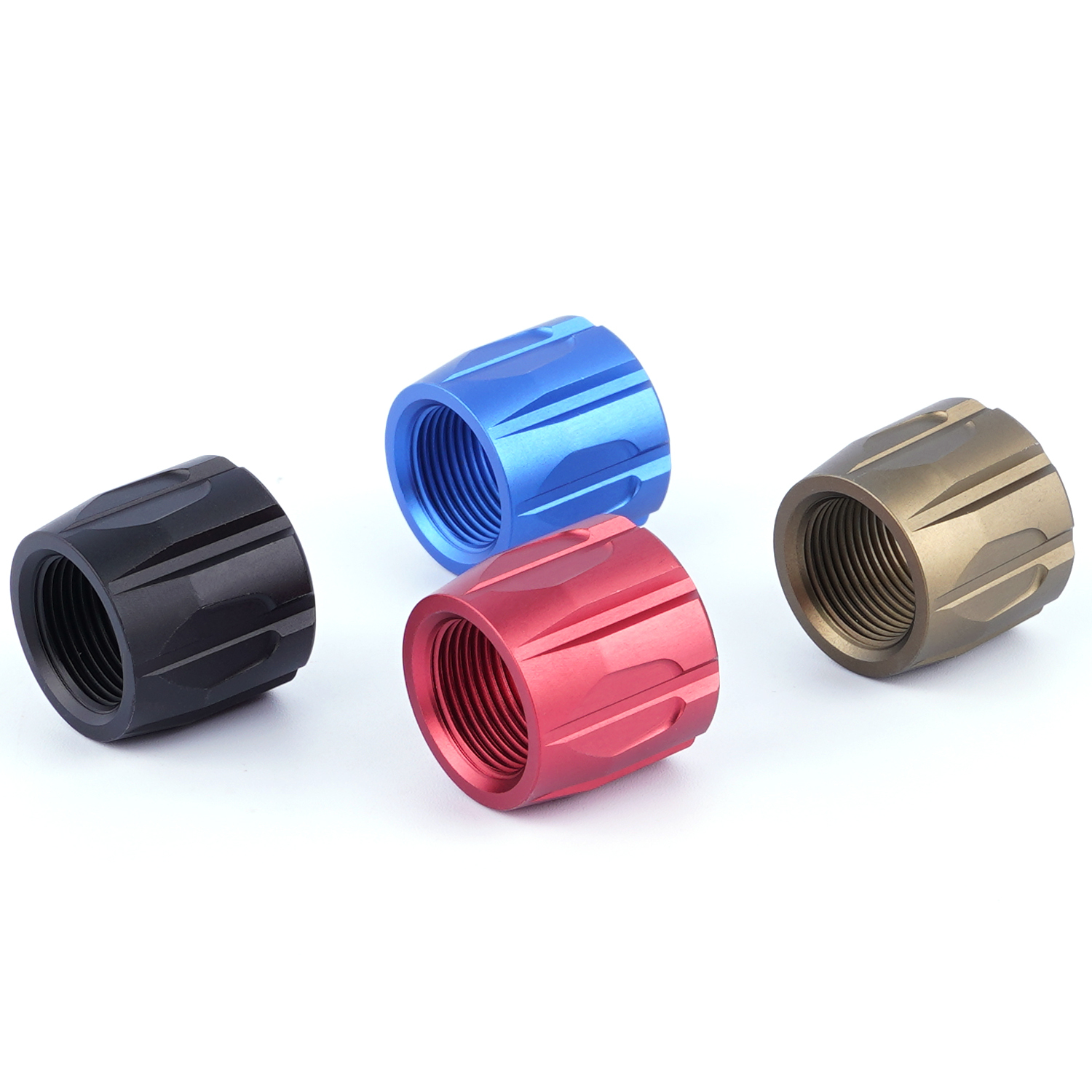 7075 Aluminium Enhanced AR15 Thread Protector 1/2x28 for Hunting